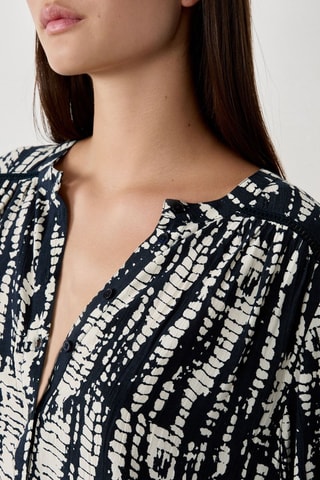 Camicia Coastal Cowgirl - Nero e beige