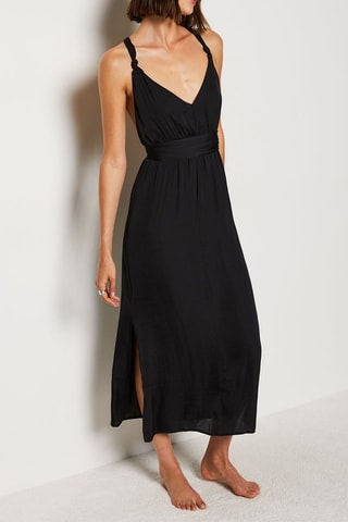 Chemise de nuit Savannah - Noir