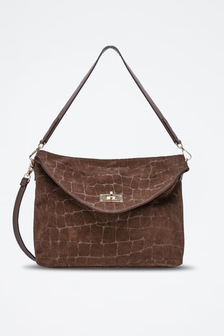 Sac porté épaule en cuir Ceres - Marron