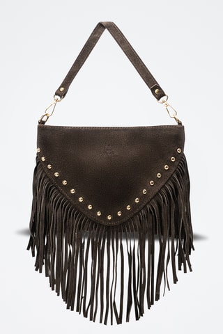 Sac à main en cuir Cole - Marron