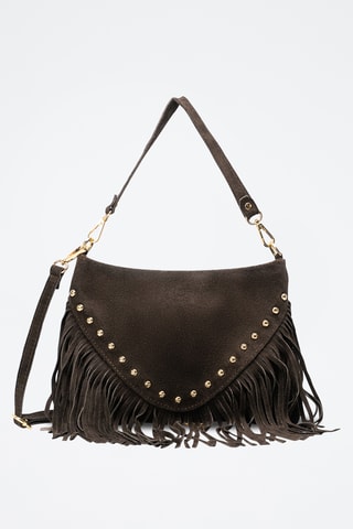 Sac à main en cuir Cole - Marron