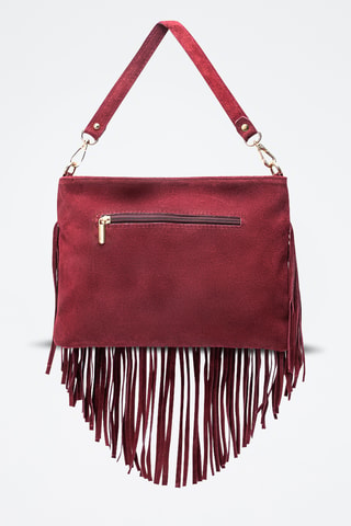 Sac à main en cuir Cole - Bordeaux