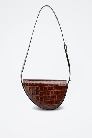 Sac bandoulière en cuir Baily - Marron