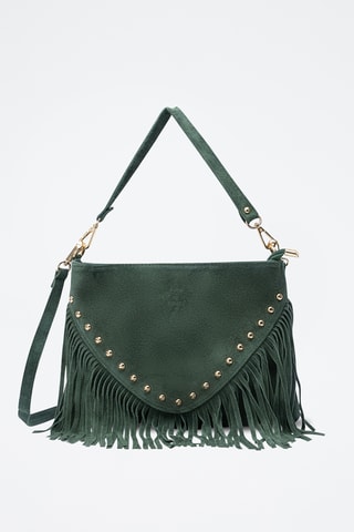 Sac à main en cuir Cole - Vert foncé