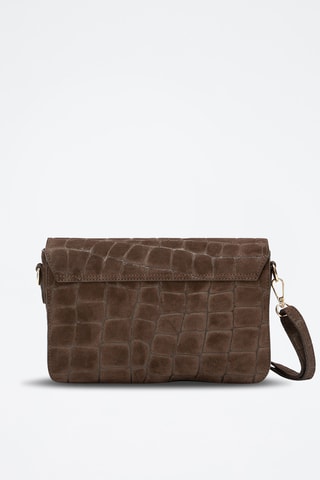 Sac bandoulière en nubuck André - Marron