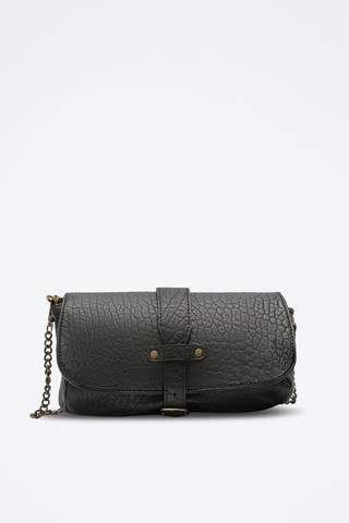 Sac bandoulière en cuir Beauty - Noir