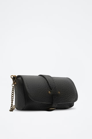 Sac bandoulière en cuir Beauty - Noir