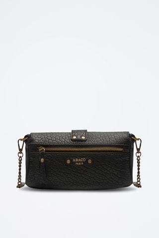 Sac bandoulière en cuir Beauty - Noir