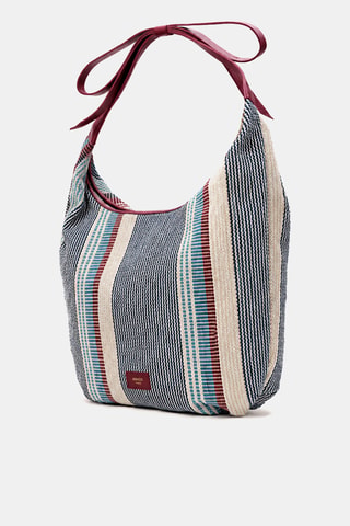 Cabas en cuir Gina - Rouge