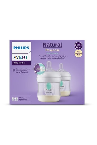 2 biberon senza BPA Natural - 125 ml