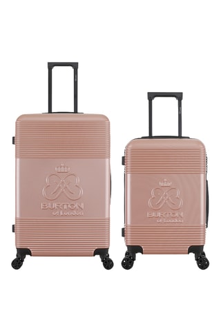 Weekendtrolley en Handbagagetrolley (M/S) - 67/57 cm - Lichtroze