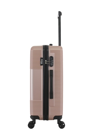 Weekendtrolley en Handbagagetrolley (M/S) - 67/57 cm - Lichtroze