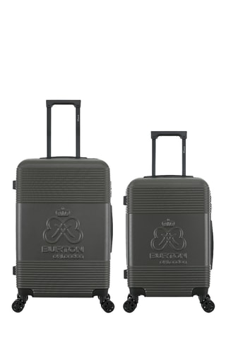 Weekendtrolley en Handbagagetrolley (M/S) - 67/57 cm - Donkergrijs