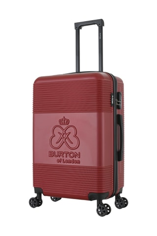 Weekendtrolley en Handbagagetrolley (M/S) - 67/57 cm - Bordeauxrood