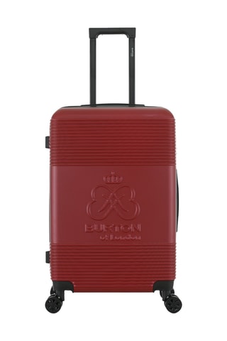 Weekendtrolley en Handbagagetrolley (M/S) - 67/57 cm - Bordeauxrood