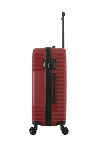 Weekendtrolley en Handbagagetrolley (M/S) - 67/57 cm - Bordeauxrood