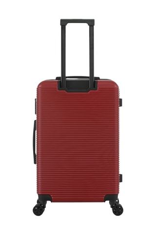 Weekendtrolley en Handbagagetrolley (M/S) - 67/57 cm - Bordeauxrood