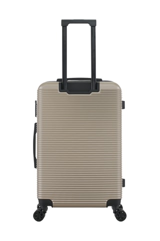Weekendtrolley en Handbagagetrolley (M/S) - 67/57 cm - Beige