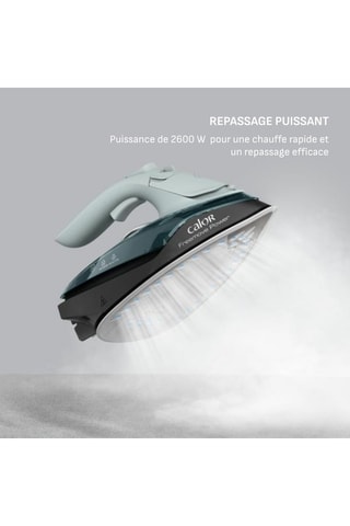 Fer à repasser en céramique - 40 g/min - 2600 W