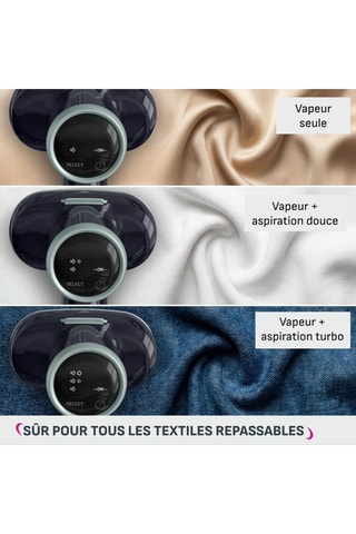 Défroisseur en céramique AeroSteam S - 1200-1420 W - 20 g/min - 120 ml