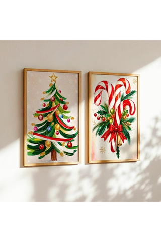 2 cuadros - 55 x 75 cm