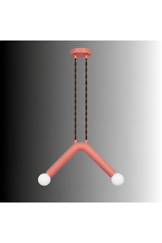 Lámpara de techo - Rosa - 2 x 40 W