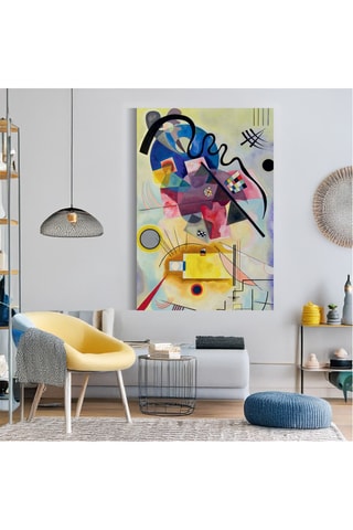 Tableau "Jaune-rouge-bleu" Vassily Kandinsky - 60 x 90 cm