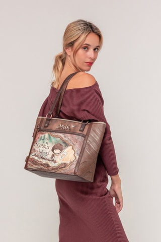 Sac porté épaule - Marron