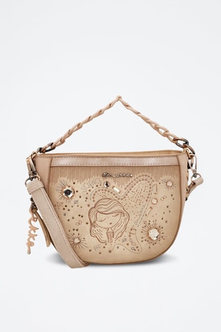 Sac à main - Beige et doré