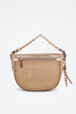 Sac à main - Beige et doré