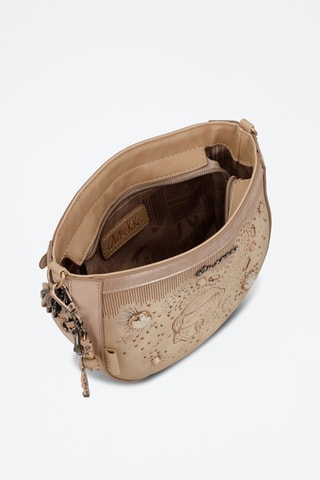 Sac à main - Beige et doré