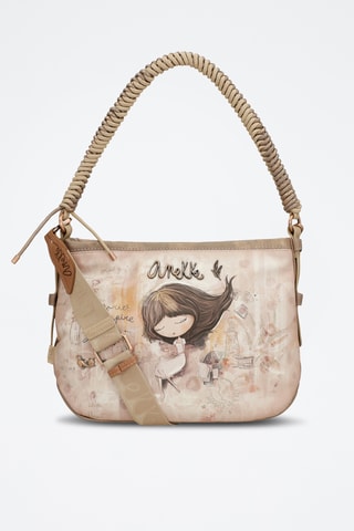 Sac porté épaule - Beige