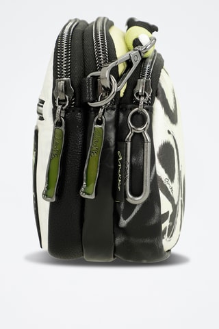 Sac bandoulière - Noir et blanc