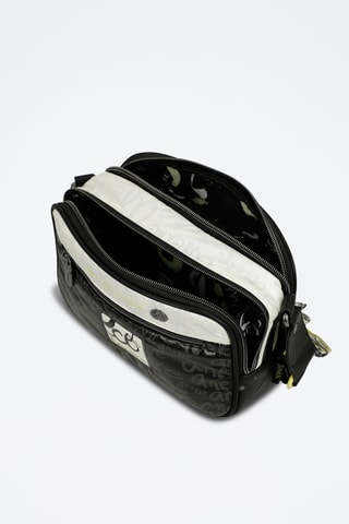Sac bandoulière - Noir et blanc