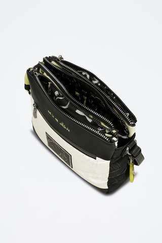 Sac bandoulière - Noir et blanc