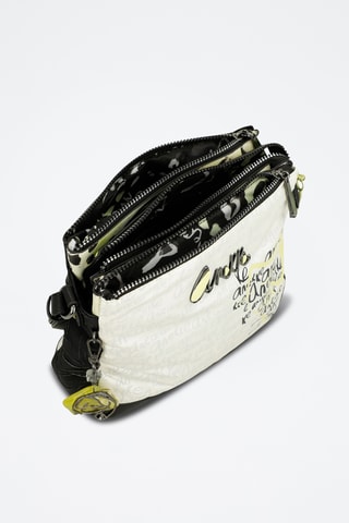 Sac bandoulière - Noir et blanc