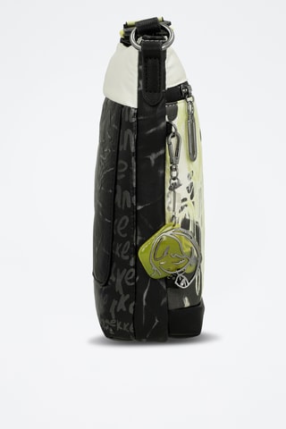 Sac bandoulière - Noir et blanc
