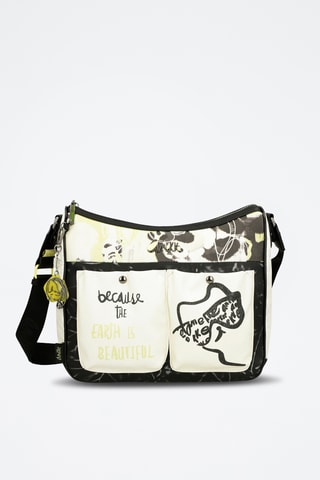 Sac bandoulière - Noir et blanc