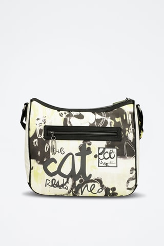 Sac bandoulière - Noir et blanc