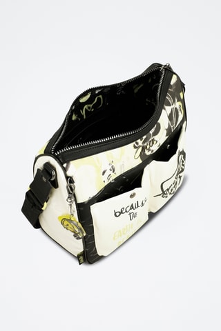 Sac bandoulière - Noir et blanc