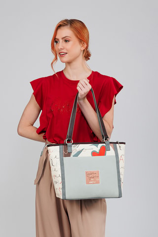 Sac porté épaule - Beige