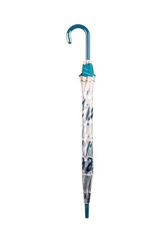Parapluie pliable - Beige et bleu