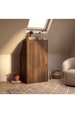 Armoire 2 portes Tom - 60 x 110 x 50 cm
