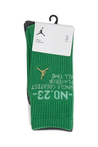 3 paires de chaussettes - Vert