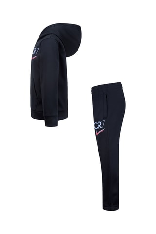 Sweat à capuche et pantalon - Noir, rouge et gris