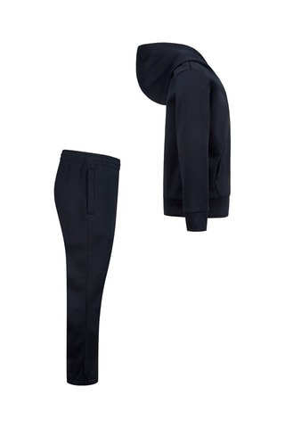 Sweat à capuche et pantalon - Noir, rouge et gris