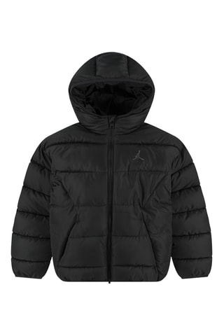 Doudoune à capuche - Noir