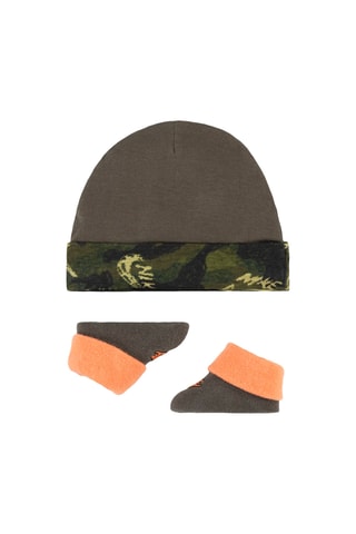 Bonnet et chaussons - Nike - Kaki