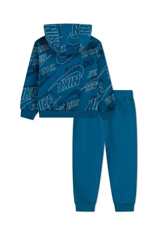 Sweat à capuche et pantalon polaires - Vert