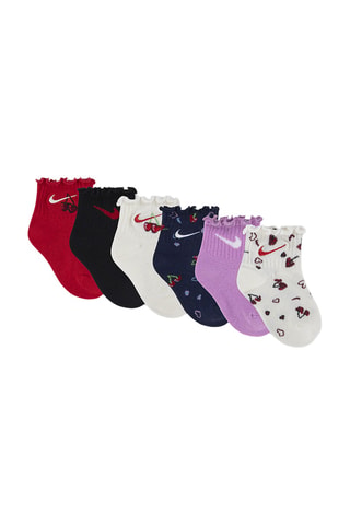 6 paires de chaussettes - Rouge